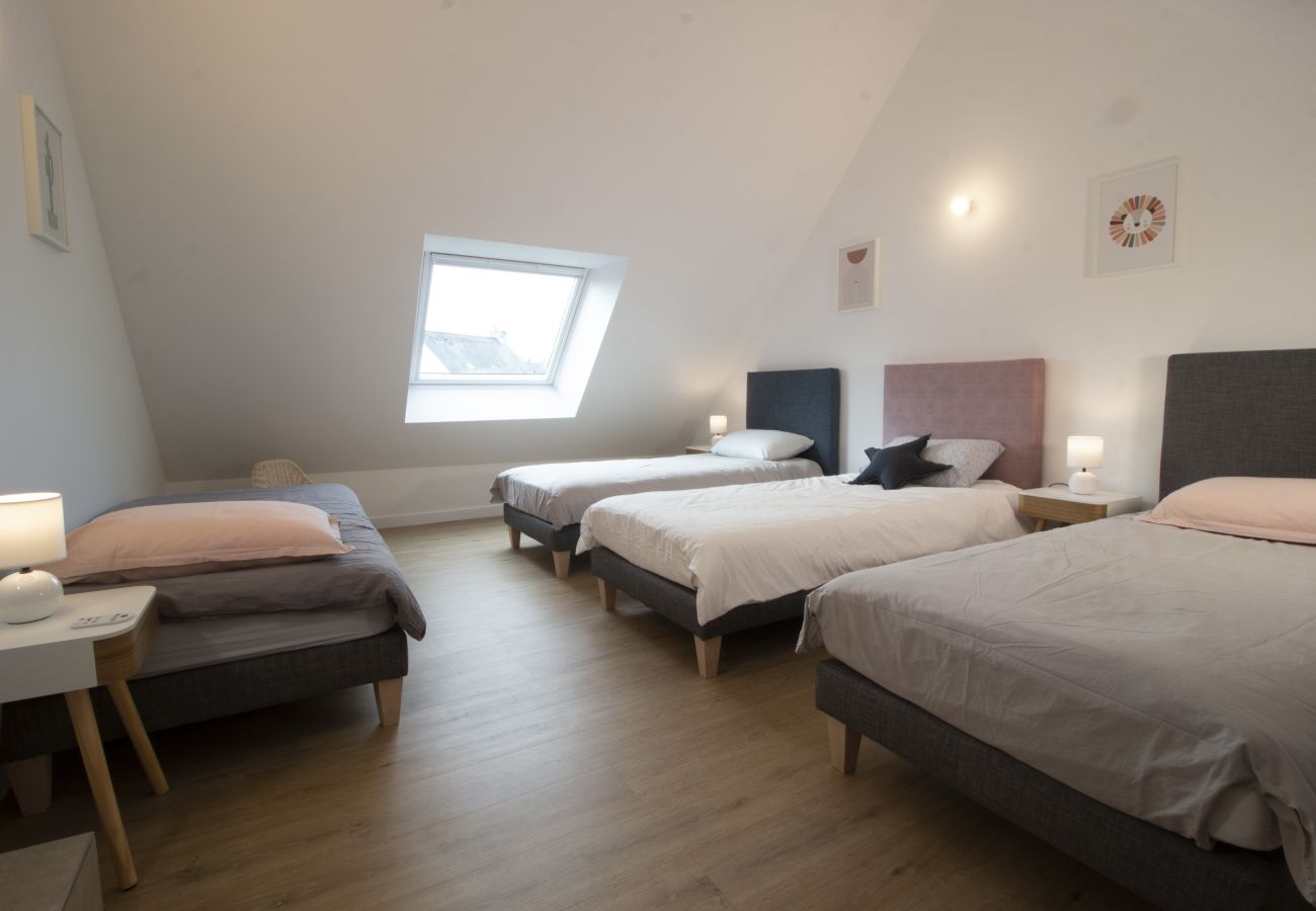 Ferienhaus in Locmariaquer - Ti Ar Ch'astel Maison 12 personnes Locmariaquer